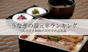 ふるさと納税「うなぎ」の還元率ランキングを発表