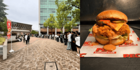 近畿大学で学生運営のハンバーガー店が再オープン