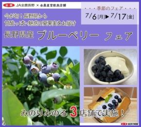長野県産ブルーベリーフェア開催