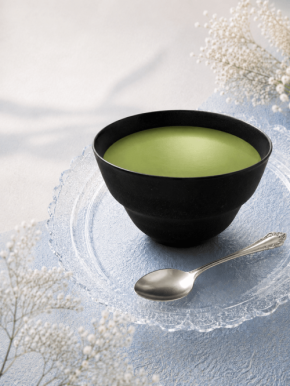 パティスリー洛甘舎が贈る夏の和スイーツ「洛甘ぷりん＜抹茶＞」