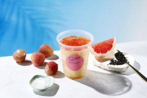ローソンのMACHI café+に夏の新メニュー「ソルティーライチスムージー」が登場