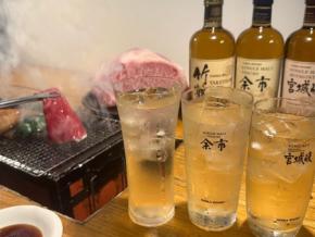 天野ファミリーファームがニッカウヰスキー3大銘柄のハイボールを新価格で提供