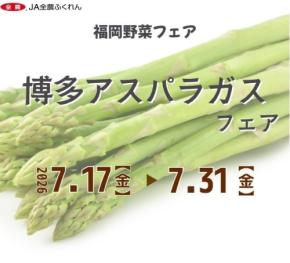 福岡の旬を味わう博多アスパラガスフェア開催