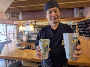 や台ずしが酷暑日到来でメガレモンサワー無料増量キャンペーンを実施