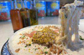 スープスパ専門店gettiに夏季限定の冷製クリームパスタが登場