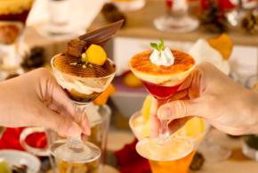 福岡サンパレス ホテル&ホールで秋のパフェ食べ放題を開催