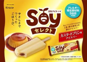 乳・卵不使用の新アイス「Soyセレクト カスタードプリン風」発売とブランド刷新