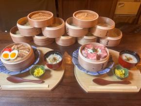 蒸し立ての食感を楽しむ「蒸籠おこわ」が天神橋筋六丁目でランチ営業を開始