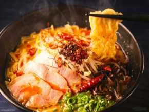 広島の地産地消ラーメン店TOCOTON1で麻辣みそ豚骨ラーメンが期間限定登場