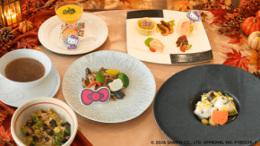 淡路島で実りの秋を満喫！AWAJI HELLO KITTY APPLE LANDの限定メニュー