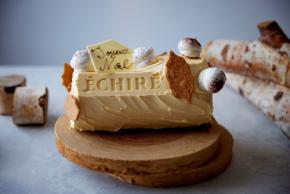エシレ・メゾン デュ ブールのクリスマスケーキ「ブッシュ・ド・ノエル・エシレ」予約開始