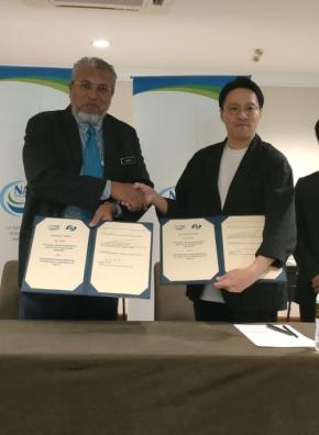 地圏環境テクノロジー、マレーシア国立水理研究所と戦略的パートナーシップを締結