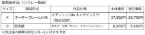 「ジョイフル」アートコンテストの入賞作品、複製画としてジョイフル本田複数店舗及びハンドメイドサイト「minne」で販売開始