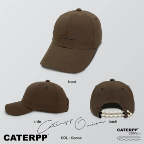 「飛ばない帽子キャタップ」が新生!エシカル素材の新色「COCOA」を公式オンラインストアで発売