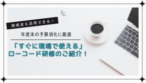 ローコード教育サービス「Power Education」、年度末予算活用に最適なPower Platform研修提供