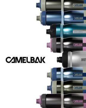 CAMELBAK(キャメルバック)人気の真空断熱サイクリングボトル「ポディウム チタン」と「ポディウム ステンレス」新色を2026年4月1日に発売