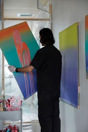 箱根・仙石原古今でアーティスト京森康平氏による宿泊者限定アートイベント開催
