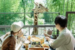 グランピング施設「THE BAMBOO FOREST」で「キリンと朝食」オプションが再開！夏限定流しそうめんや地元食材BBQも