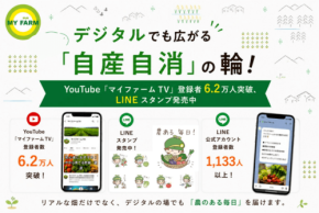 家庭菜園の始め方を動画とLINEで解説!マイファームが「自産自消」の楽しみ方をサポート