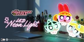 パワーパフ ガールズデザインのLEDネオンライトが2026年5月下旬に登場
