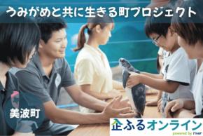徳島県美波町、ウミガメ保護と地域振興を企業版ふるさと納税で推進