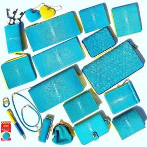 「海の宝石」ガルーシャ（エイ革）の魅力に迫る！BAHARIコレクション阪急メンズ大阪で開催