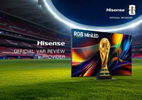 ハイセンス、FIFAワールドカップ2026™の公式VARレビューテレビプロバイダーとして大会運営を支援