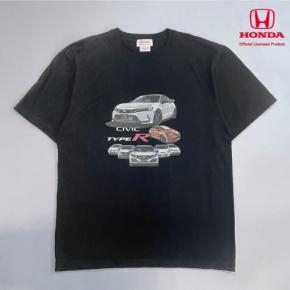 「Honda CIVIC TYPE R」デザインTシャツ、成田空港に登場