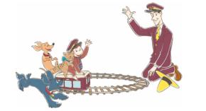 阪急電鉄と「おさるのジョージ」がコラボ!ラッピング列車やスタンプラリーを展開