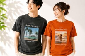 俺流デザイナーのコットンTシャツにトレンドのくすみカラー9色が新登場