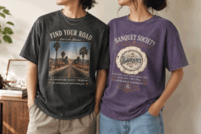 俺流デザイナーにヴィンテージ風の新Tシャツが登場