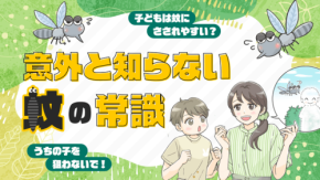 ママスタセレクトが蚊の常識を特集、KINCHOに聞く虫よけ対策