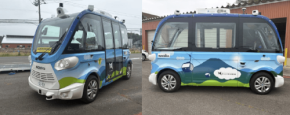 ニセコエリアで自動運転EVバスの実証運行を開始