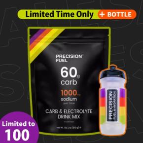 カーボ&電解質ドリンクミックス購入で500mlボトルをプレゼント
