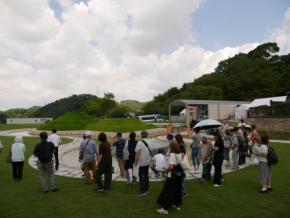 竹田式古墳墓の現地説明会、累計参加者数が1000名を突破