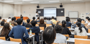 近畿大学片岡ゼミが「なんばTSUNAGUフェス」で地域経済と防災の研究成果を発表