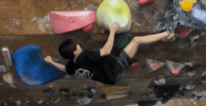 近大附属高校の中山拓弥選手がスポーツクライミングのアジアユース選手権に出場