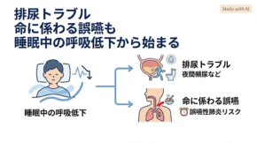 尿失禁と誤嚥の共通原因を解明する解説記事が公開