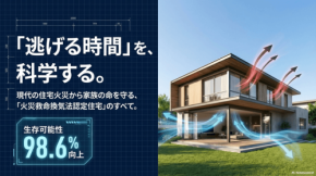 現代住宅の火災リスクを低減する「火災救命換気法認定」が始動