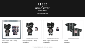 ATEEZとハローキティがコラボレーション