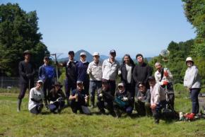 サンエス石膏が滋賀県栗東市で実施する地域共生型社員研修