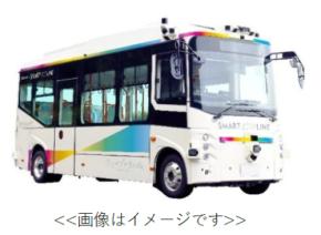 西宮市と阪神電気鉄道が甲子園エリアでEVバスの自動運転実証実験を開始