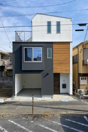 大田区の16坪で叶える3階建てZEH住宅