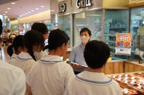 ライフが西大和学園中学校の生徒と食品廃棄削減の解決策を模索