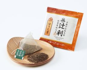 辻利が業務・EC向けほうじ茶ティーバッグを新発売