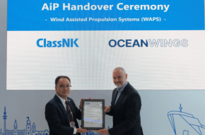 OceanWingsの硬翼帆技術、日本海事協会から基本承認範囲を拡大