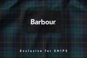 SHIPSがBarbour別注アウターを発売