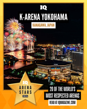 Kアリーナ横浜、「IQ Magazine」の「Arena Stars 2026」に選出 - 世界トップクラスのコンサート体験を提供