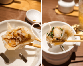 海鮮水餃子と酒のペアリングを楽しむ「シーフード餃子バー豆早点GINZA」が銀座にオープン