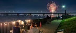 大阪北港マリーナでなにわ淀川花火大会を鑑賞する特設BBQプラン